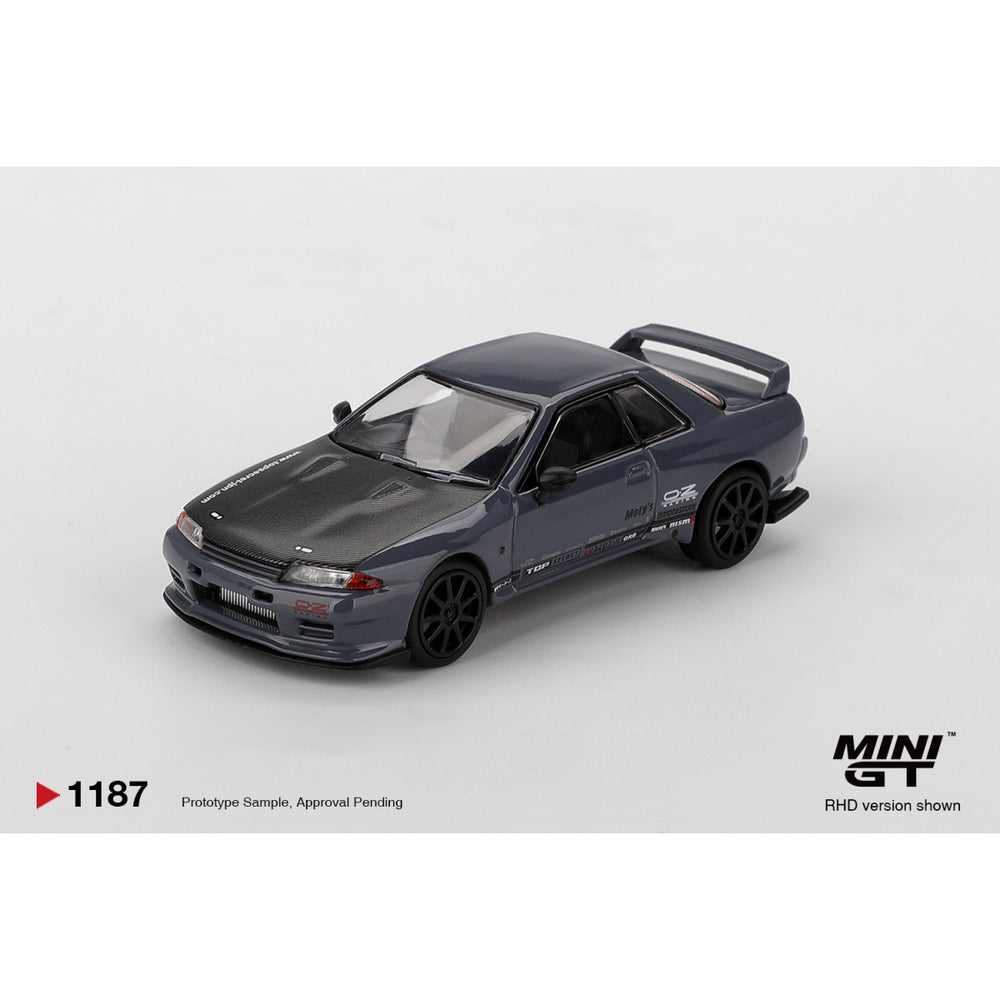 MiniGT Canc Nissan Skyline GT-R Top Secret VR32 Stealth Grey 1:64 Car 1187-R