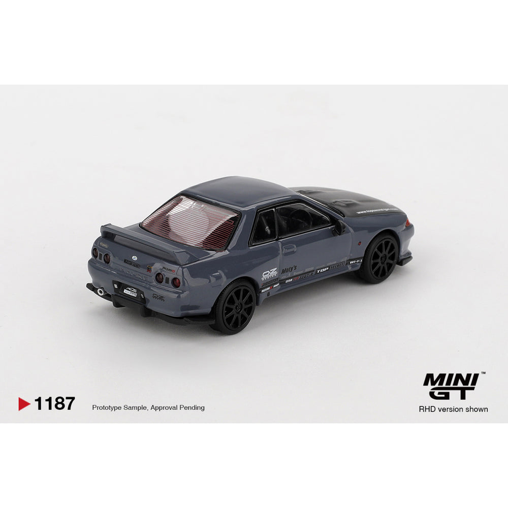 MiniGT Canc Nissan Skyline GT-R Top Secret VR32 Stealth Grey 1:64 Car 1187-R