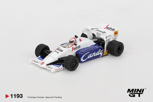 MiniGT Toleman TG184 No.20 Johnny Cecotto 1984 Monaco Grand Pr 1:64 Car 1193-L