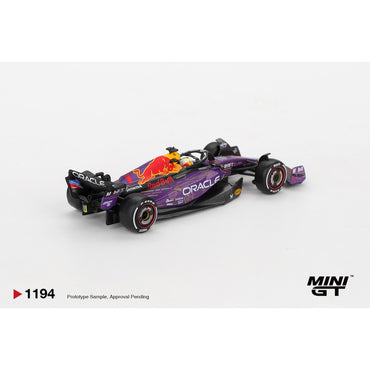 MiniGT Oracle Red Bull Racing RB19 No.1 Max Verstappen 2023 F1 1:64 Car 1194-L