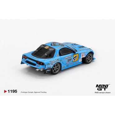 MiniGT Mazda RX-7 Re-Amemiya 2025 D1GP (RHD) 1:64 Diecast Car 1195-R