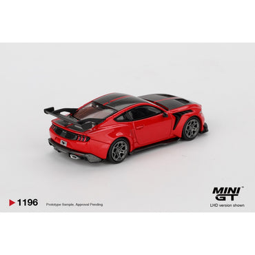 MiniGT Ford Mustang GTD Race Red (LHD) 1:64 Diecast Car 1196-L