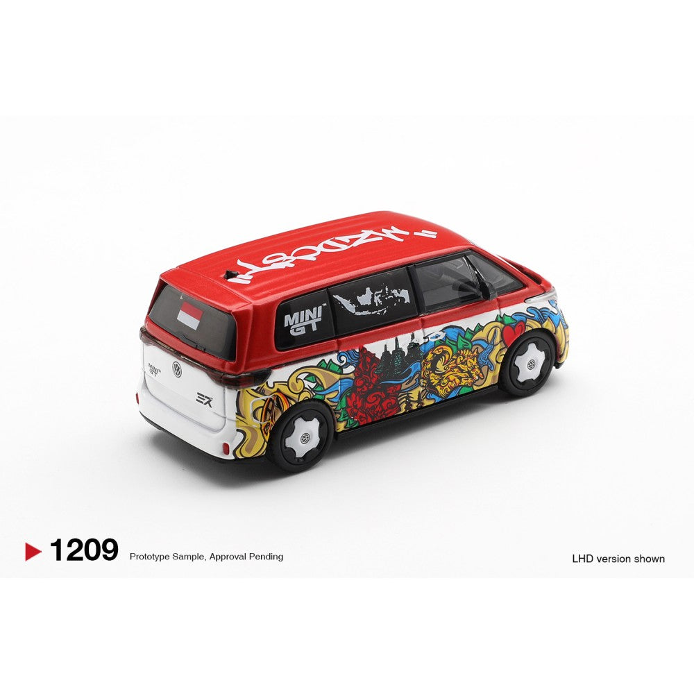 MiniGT Volkswagen ID.Buzz Mizu Design (RHD) 1:64 Diecast Car 1209-R