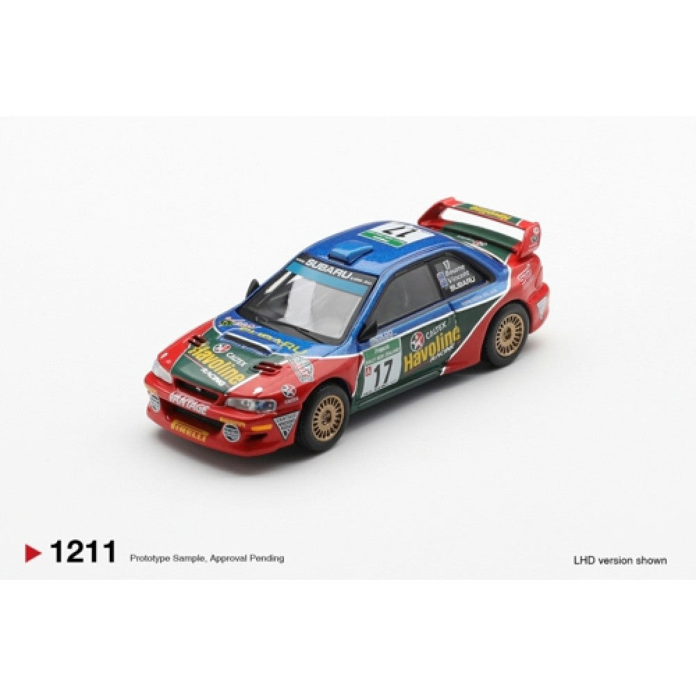 MiniGT Subaru Impreza WRC98 No.17 2000 Rally New Zealand (LHD) 1:64 Car 1211-L