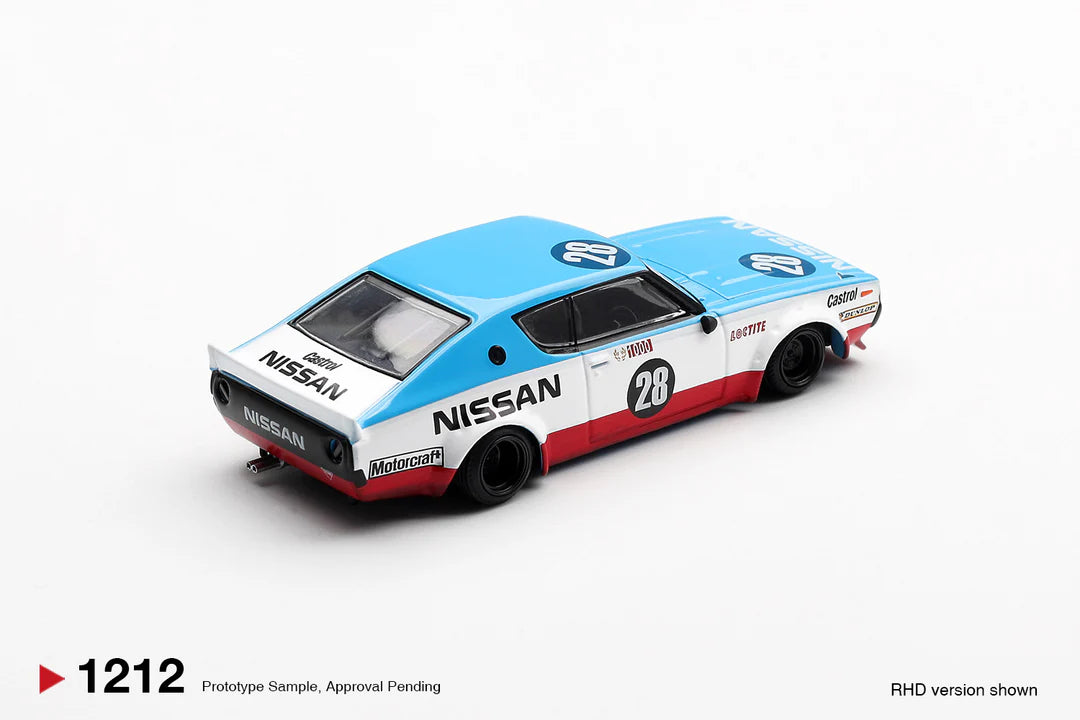 MiniGT Nissan Skyline Kenmeri Liberty Walk Nissan Racing '75 C 1:64 Car 1212-R