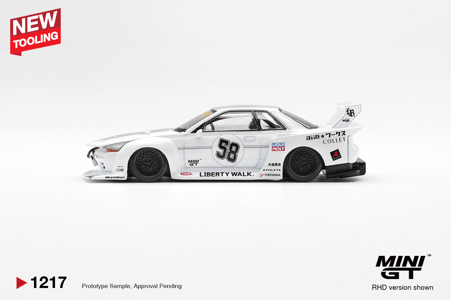 MiniGT LBWK Nissan Skyline GT-R (R32) Kaido Works TAS 2025 1:64