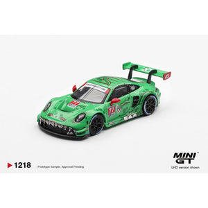 MiniGT Rexy Porsche 911 GTS R (992) No.77 AO Racing 2025 IMSA 1:64 Car 1218-BL