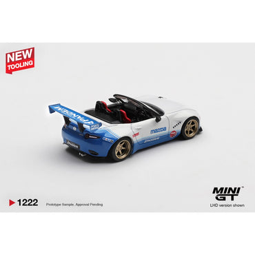MiniGT Mazda Miata MX-5 ND Pandem IMSA RHD 1:64 Diecast Car 1222