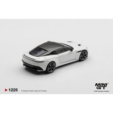 MiniGT Aston Martin DBS Stratus White RHD 1:64 Diecast Car 1225