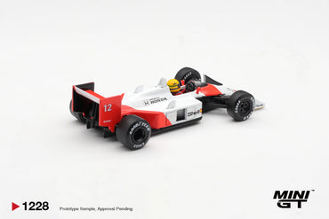 MiniGT McLaren MP4/4 No.12 Ayrton Senna 1988 Canada GPR 1:64 Diecast Car 1228-L