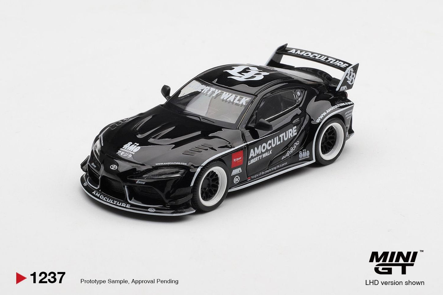 MiniGT Shelby GT500 Dragon Snake Concept Chrome Silver 1:64 Diecast Car 1230-L