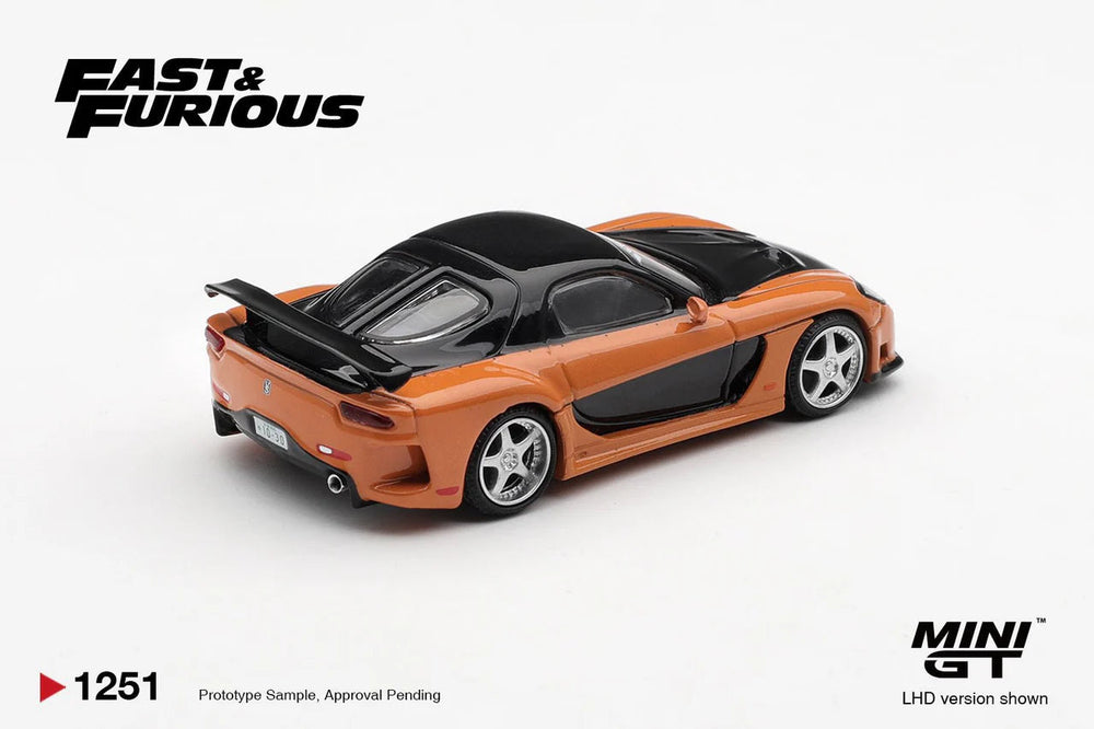 MiniGT Mazda RX-7 LB-SUPER Silhouette Police 1:64 Diecast Car 1231-R