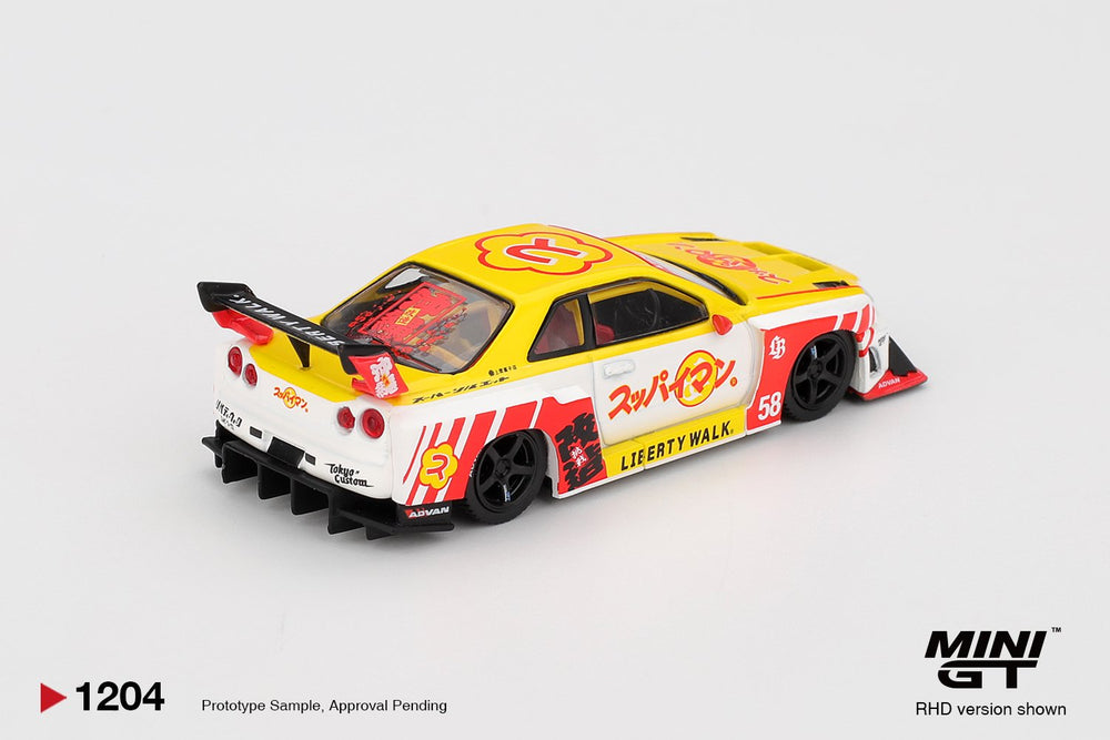MiniGT Ford Mustang GT3 No.65 Multimatic 2025 1:64 Diecast Car 1240-L
