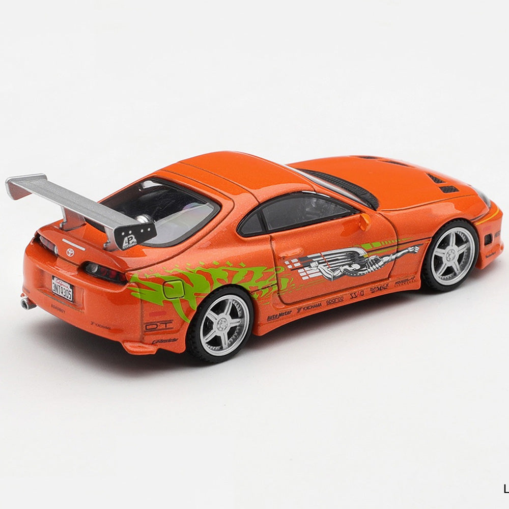 MiniGT x Fast & Furious: Brian's Toyota Supra Bomex 1:64 Diecast Car