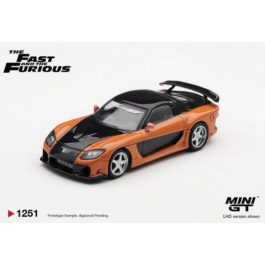 MiniGT x Fast & Furious: Han's Mazda RX-7 Veilside Fortune 1:64 Diecast Car