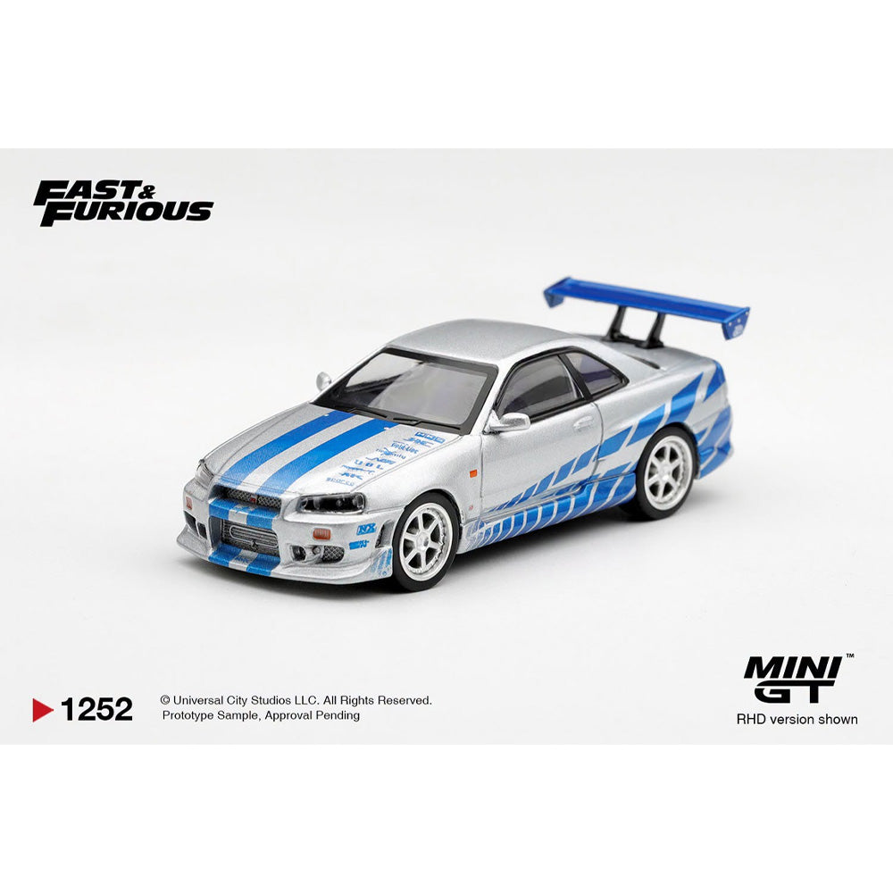 MiniGT x Fast & Furious: Brian's Skyline & Dom's Charger (F5) 1:64 Bundle