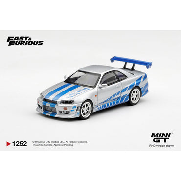 MiniGT x Fast & Furious: Brian's Skyline & Dom's Charger (F5) 1:64 Bundle