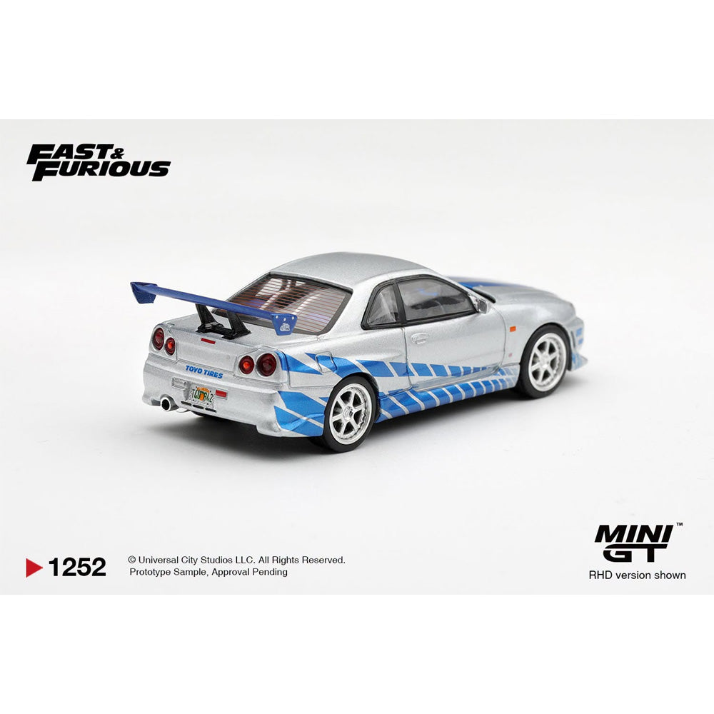 MiniGT x Fast & Furious: Brian's Skyline & Dom's Charger (F5) 1:64 Bundle