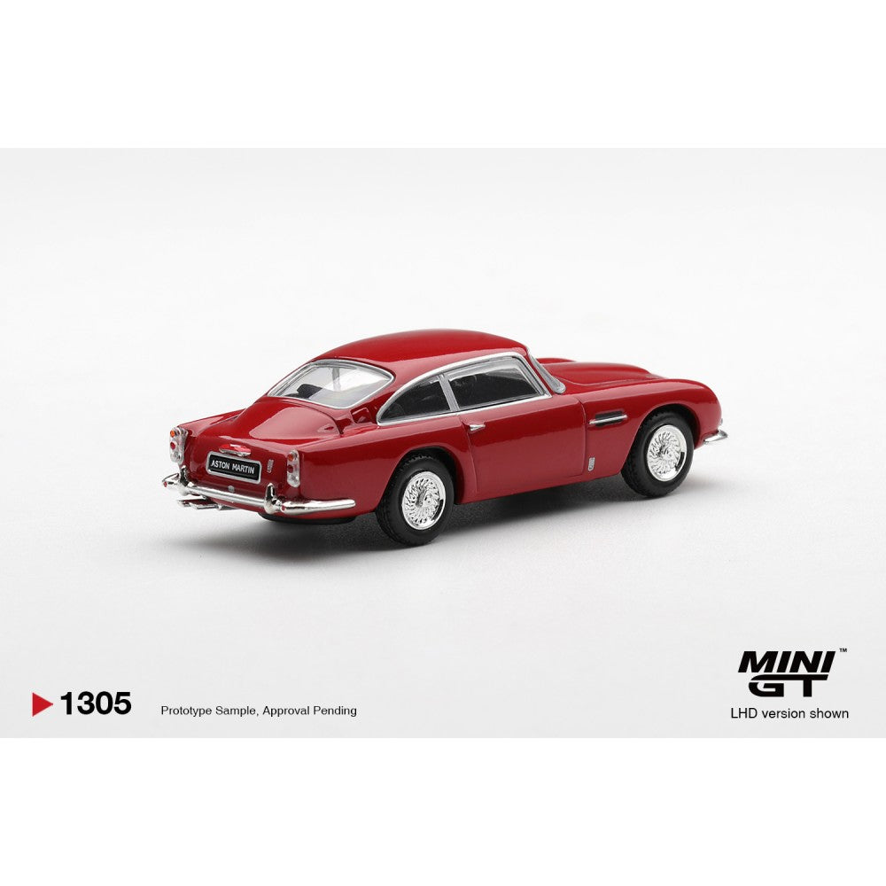 MiniGT Aston Martin DB5 Fiesta Red 1:64 Diecast Car 1305-R