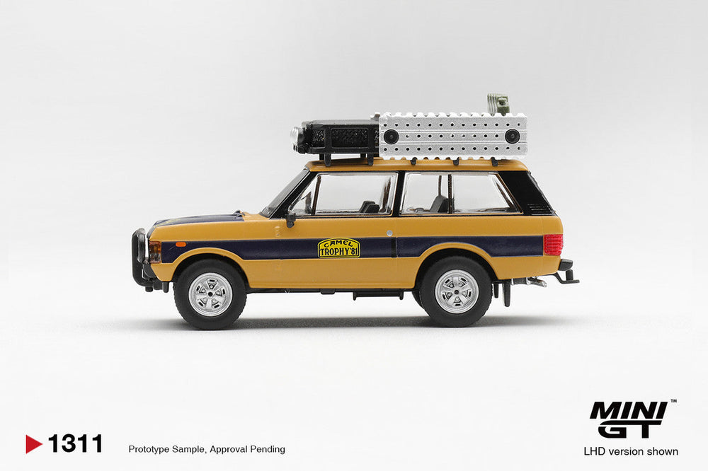 MiniGT Range Rover 1981 Camel Sumatra Sudmann 1:64 Diecast Car 1311-L