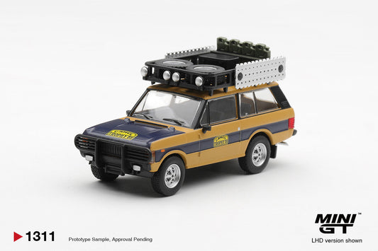 MiniGT Range Rover 1981 Camel Sumatra Sudmann 1:64 Diecast Car 1311-L