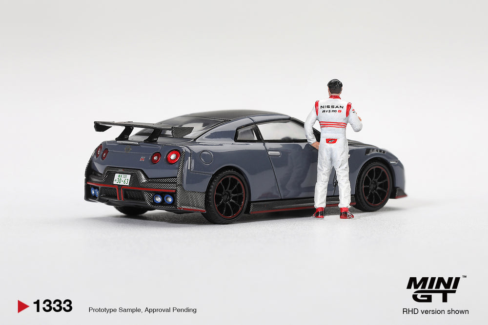 MiniGT Nissan GT-R NISMO 2024 Tsukuba Lap Record w/Matsuda Figure 1:64 1333-R