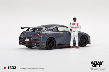 MiniGT Nissan GT-R NISMO 2024 Tsukuba Lap Record w/Matsuda Figure 1:64 1333-R