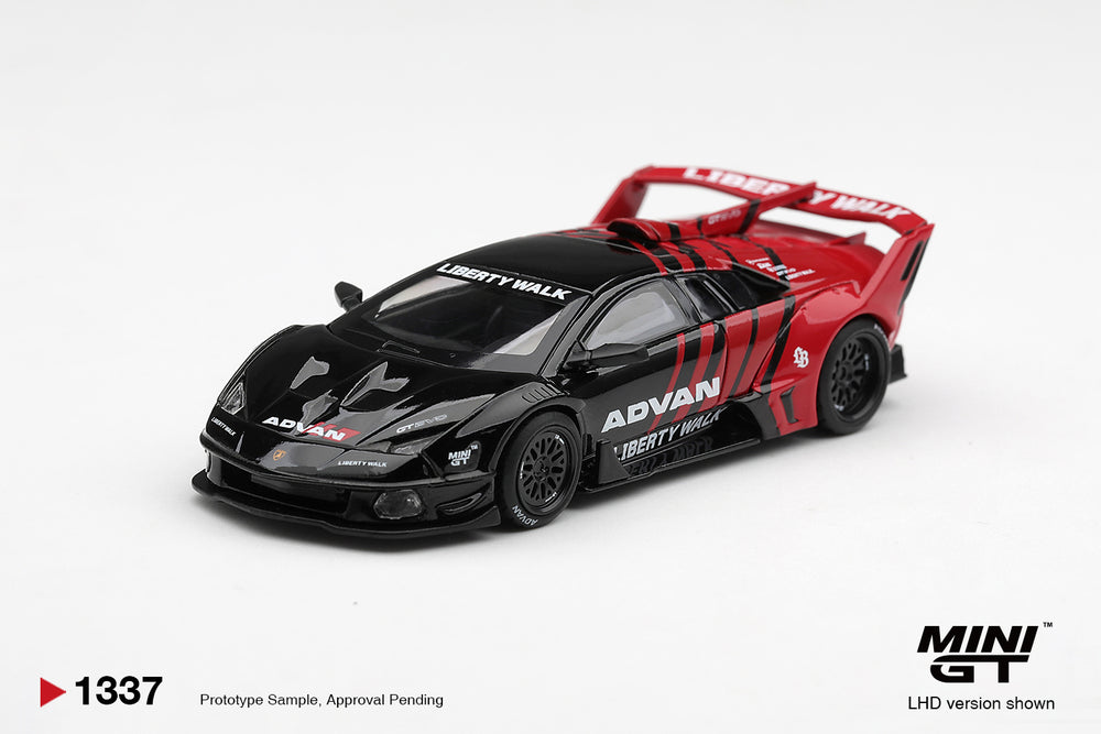 MiniGT Lamborghini LB-Silhouette Works Murcielago GT Evo Advan RHD 1:64 1337-R