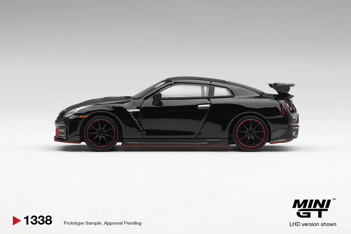 MiniGT Nissan GT-R NISMO 2024 Black (RHD) 1:64 Diecast 1338-R