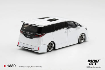 MiniGT Toyota Alphard 40 Kuhl White (RHD) 1:64 Diecast 1339-R