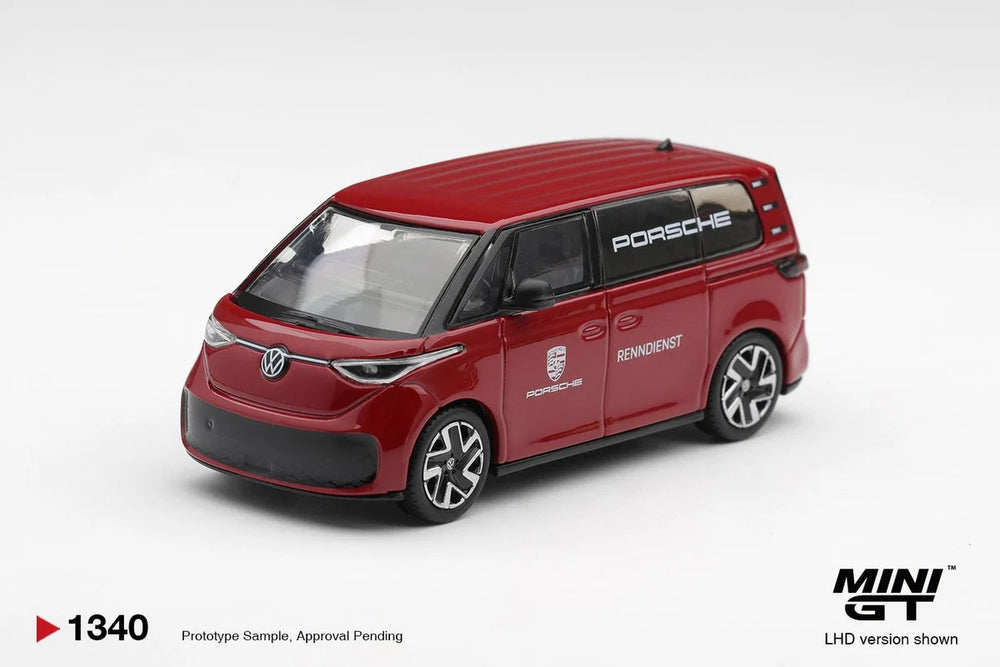 MiniGT Volkswagen ID Buzz Porsche Renndienst (LHD) 1:64 Diecast 1340-L