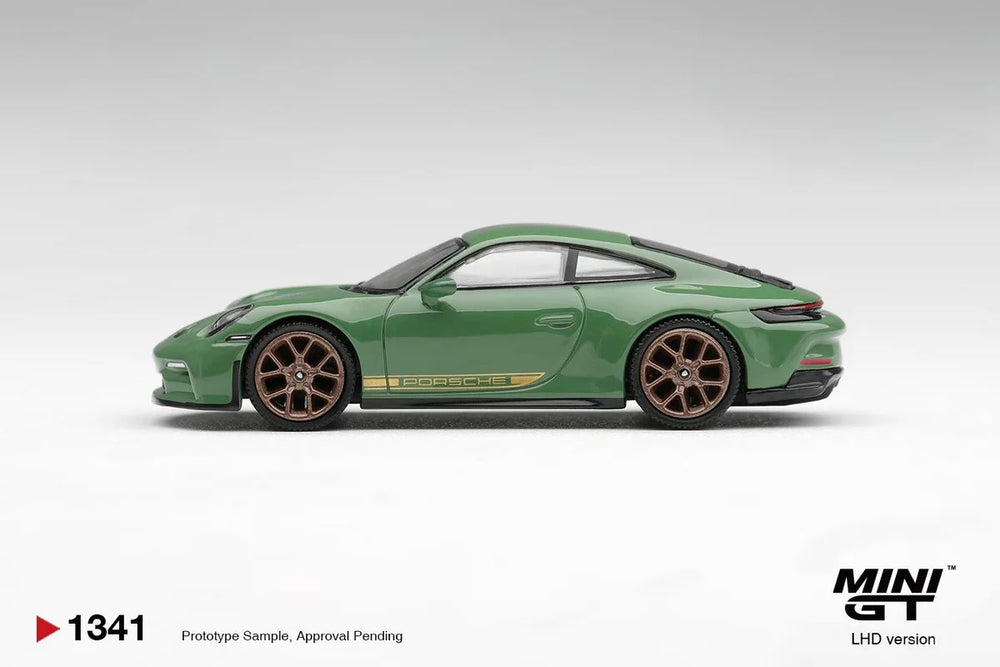 MiniGT Porsche 911 (992) GT3 Touring Auratium Green (RHD) 1:64 Diecast 1341-R