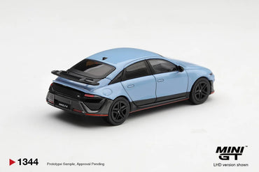 MiniGT Hyundai Ioniq 6 N Performance Blue Pearl LHD Korean Exclusive 1:64 1344-L