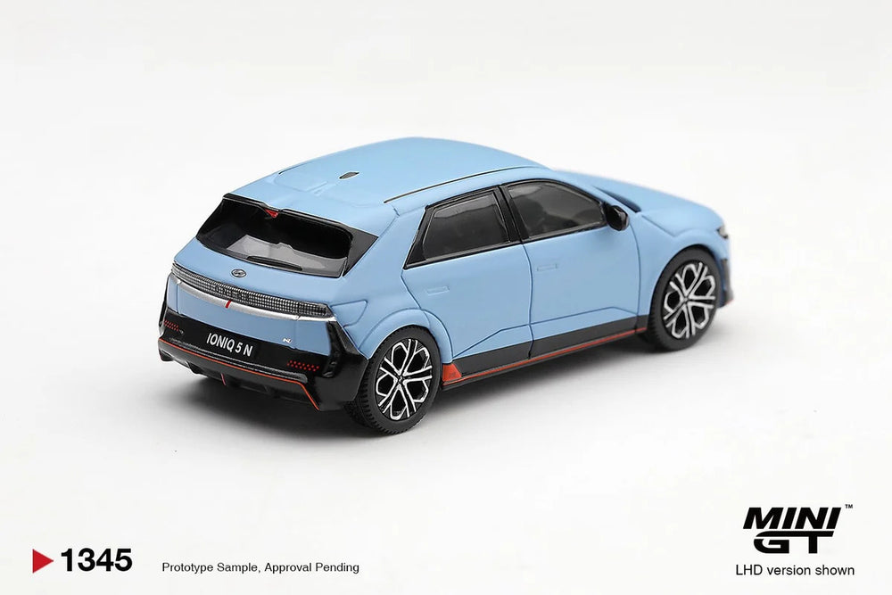 MiniGT Hyundai Ioniq 5 N Performance Blue Matt LHD Korean Exclusive 1:64 1345-L