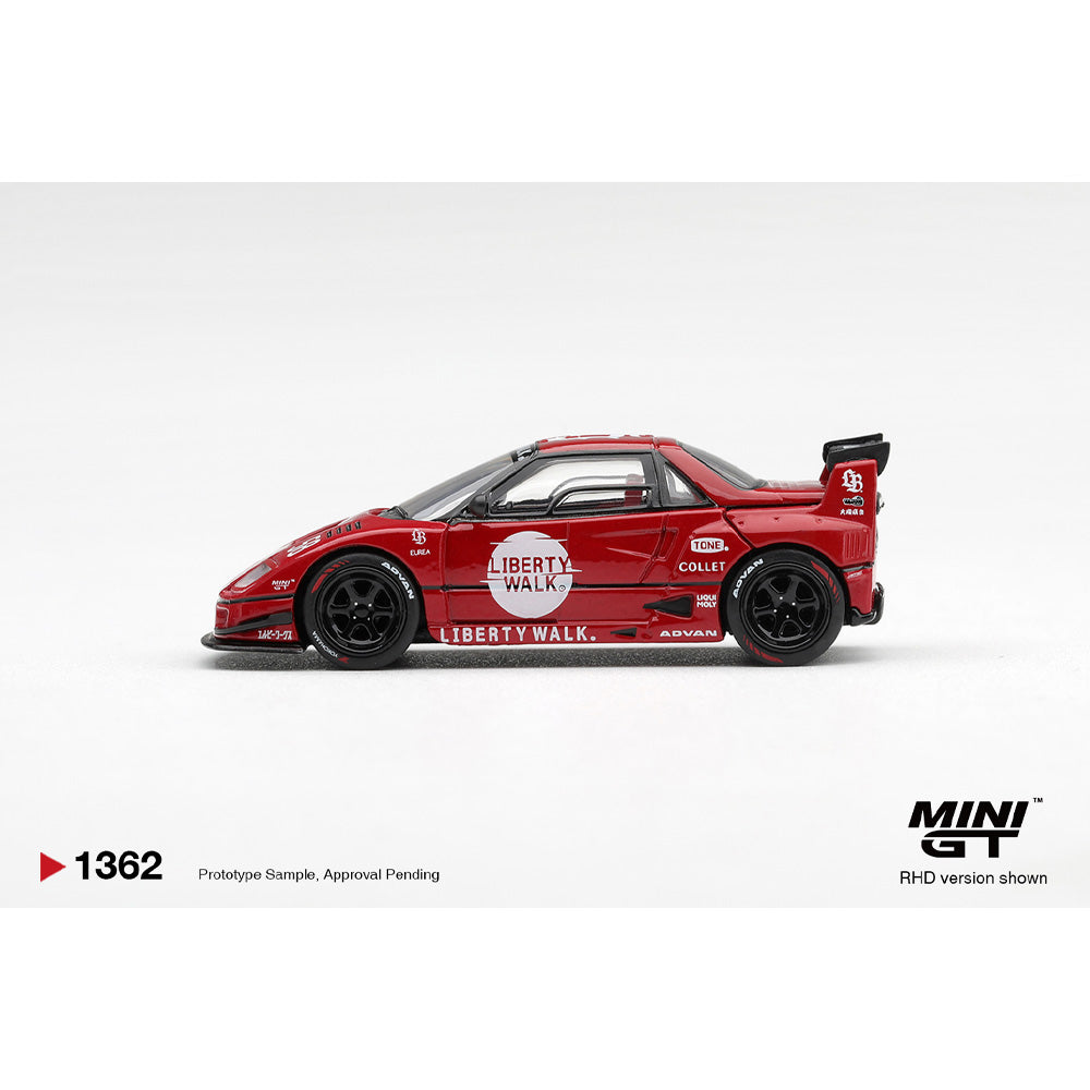 MiniGT Mazda AZ-1 Liberty Walk LB40 LB-Hinomaru Red 1:64 Diecast Car 1362