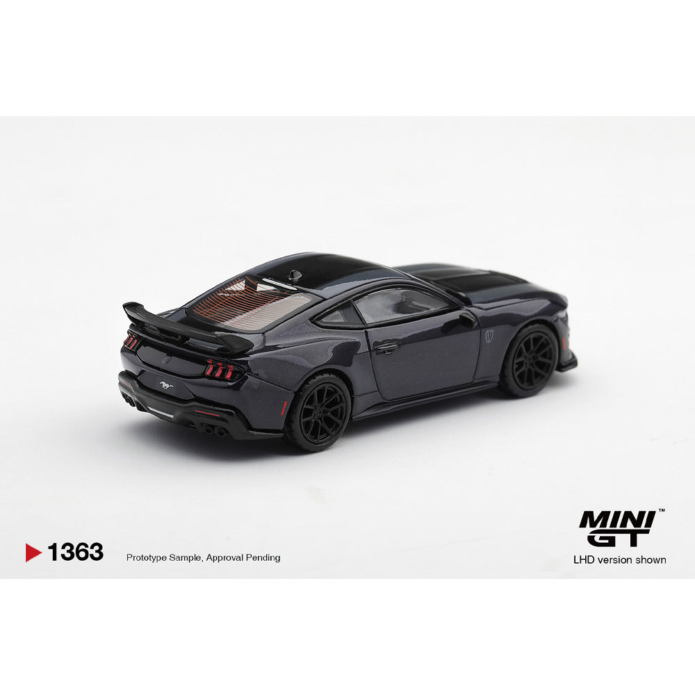 MiniGT Ford Mustang Dark Horse Blue Ember 1:64 Diecast Car 1363