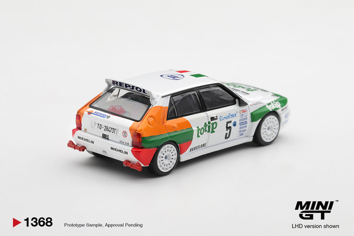 MiniGT Lancia Delta HF Integrale Evoluzione No.5 1:64 Diecast Model MGT01368-L