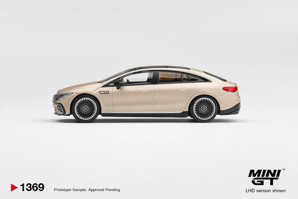 MiniGT Mercedes-AMG EQS 53 Gold 1:64 Diecast Model MGT01369-R