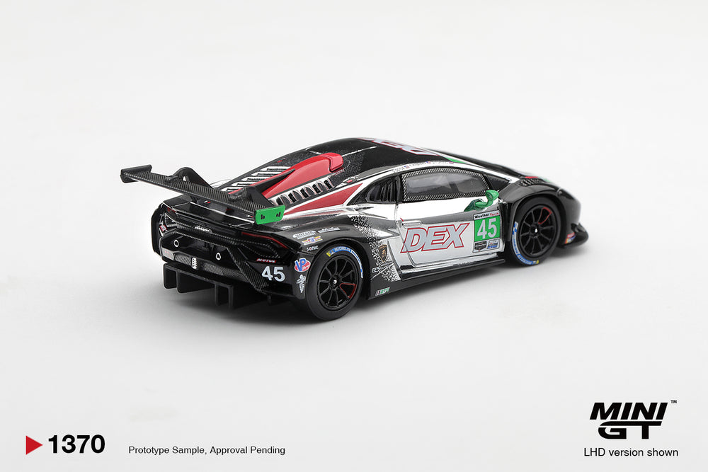 MiniGT Lamborghini Huracan GT3 EVO2 No.45 1:64 Diecast Model MGT01370-L