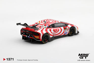 MiniGT Lamborghini Huracan GT3 EVO2 No.93 1:64 Diecast Model MGT01371-L