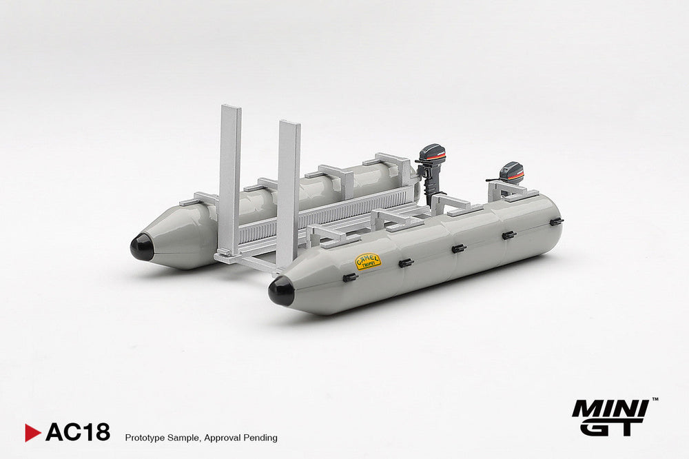 MiniGT Camel Trophy Pontoon Raft 1:64 Diecast Car MGTAC18