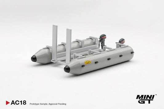 MiniGT Camel Trophy Pontoon Raft 1:64 Diecast Car MGTAC18