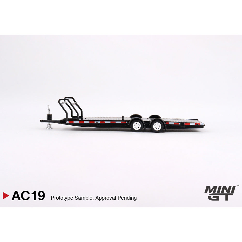 MiniGT Car Trailer Hauler Black TAC19