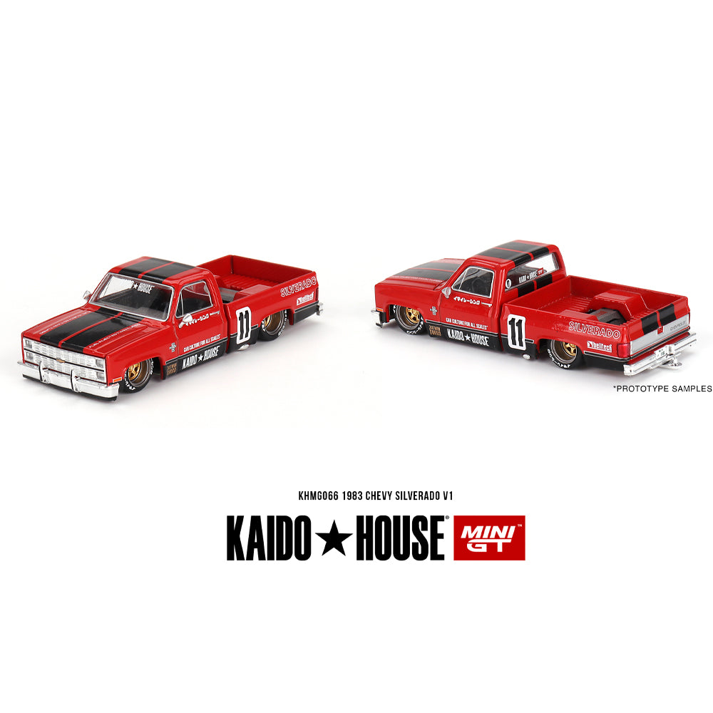 MiniGT Chevrolet Silverado KAIDO V1 1:64 Diecast Model KHMG066