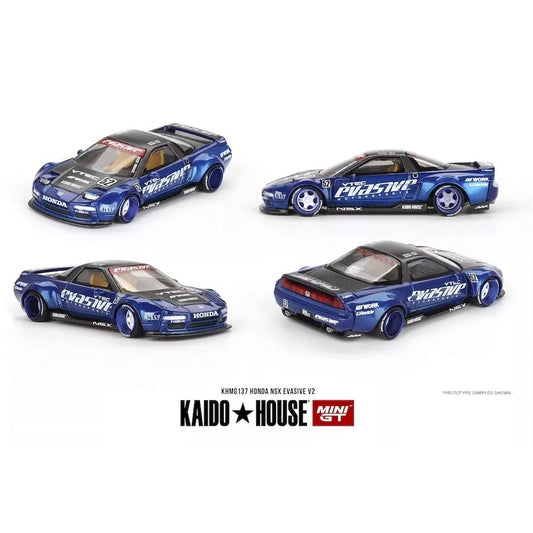 MiniGT KAIDO Honda NSX Evasive V2 1:64 Diecast Car KHMG137