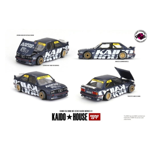 MiniGT Kaido House BMW M3 (E30) 1:64 Diecast Model
