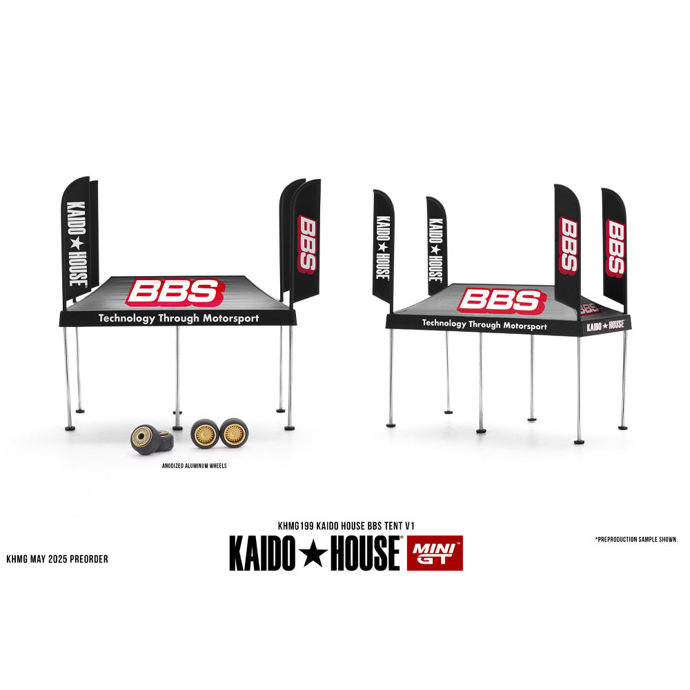 MiniGT Kaido House BBS Tent 1:64 Diorama Accessory 199