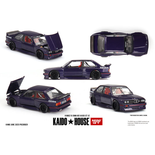 MiniGT Kaido House BMW M3 Kaido GT V2 1:64 Diecast Car 216