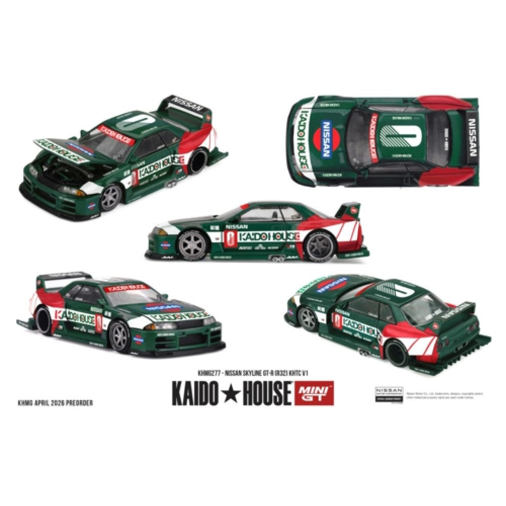 MiniGT Nissan Skyline GT-R R32 Kaido House KHTC V1 1:64 Diecast Car KHMG277