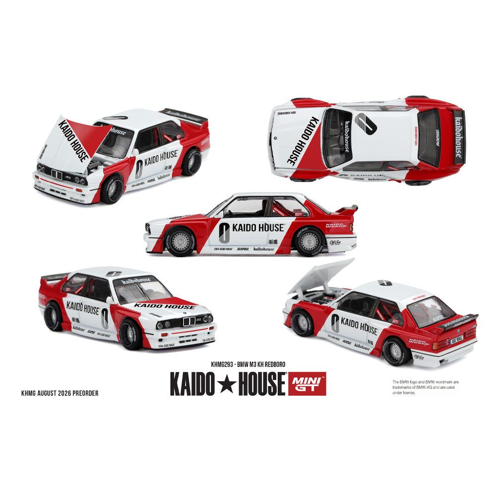 MiniGT Kaido House BMW M3 Redboro 1:64 Diecast Car KHMG293